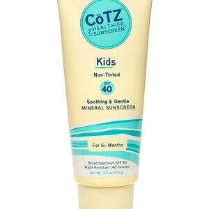 CoTZ Kids Non-Tinted SPF 40 Mineral Sunscreen 3.5OZ